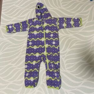 Columbia Snowtop II Infant Bunting, Fleece one piece baby 12-18 Months